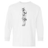 Heavy Cotton Youth Long Sleeve Gildan T-Shirt 5400B Thumbnail