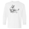 Heavy Cotton Youth Long Sleeve Gildan T-Shirt 5400B Thumbnail