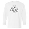 Heavy Cotton Youth Long Sleeve Gildan T-Shirt 5400B Thumbnail