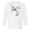 Heavy Cotton Youth Long Sleeve Gildan T-Shirt 5400B Thumbnail