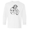 Heavy Cotton Youth Long Sleeve Gildan T-Shirt 5400B Thumbnail