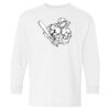 Heavy Cotton Youth Long Sleeve Gildan T-Shirt 5400B Thumbnail