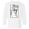 Heavy Cotton Youth Long Sleeve Gildan T-Shirt 5400B Thumbnail