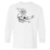 Heavy Cotton Youth Long Sleeve Gildan T-Shirt 5400B Thumbnail