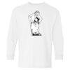 Heavy Cotton Youth Long Sleeve Gildan T-Shirt 5400B Thumbnail