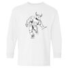 Heavy Cotton Youth Long Sleeve Gildan T-Shirt 5400B Thumbnail
