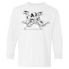 Heavy Cotton Youth Long Sleeve Gildan T-Shirt 5400B Thumbnail