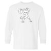 Heavy Cotton Youth Long Sleeve Gildan T-Shirt 5400B Thumbnail