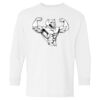 Heavy Cotton Youth Long Sleeve Gildan T-Shirt 5400B Thumbnail