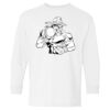 Heavy Cotton Youth Long Sleeve Gildan T-Shirt 5400B Thumbnail