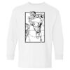 Heavy Cotton Youth Long Sleeve Gildan T-Shirt 5400B Thumbnail