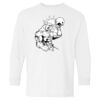 Heavy Cotton Youth Long Sleeve Gildan T-Shirt 5400B Thumbnail