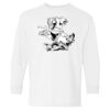 Heavy Cotton Youth Long Sleeve Gildan T-Shirt 5400B Thumbnail