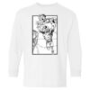 Heavy Cotton Youth Long Sleeve Gildan T-Shirt 5400B Thumbnail