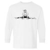 Heavy Cotton Youth Long Sleeve Gildan T-Shirt 5400B Thumbnail