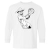 Heavy Cotton Youth Long Sleeve Gildan T-Shirt 5400B Thumbnail