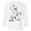 Heavy Cotton Youth Long Sleeve Gildan T-Shirt 5400B Thumbnail