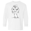 Heavy Cotton Youth Long Sleeve Gildan T-Shirt 5400B Thumbnail