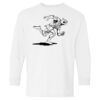 Heavy Cotton Youth Long Sleeve Gildan T-Shirt 5400B Thumbnail