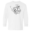 Heavy Cotton Youth Long Sleeve Gildan T-Shirt 5400B Thumbnail