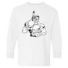 Heavy Cotton Youth Long Sleeve Gildan T-Shirt 5400B Thumbnail