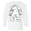 Heavy Cotton Youth Long Sleeve Gildan T-Shirt 5400B Thumbnail