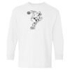 Heavy Cotton Youth Long Sleeve Gildan T-Shirt 5400B Thumbnail