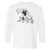 Heavy Cotton Youth Long Sleeve Gildan T-Shirt 5400B Thumbnail