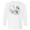 Heavy Cotton Youth Long Sleeve Gildan T-Shirt 5400B Thumbnail