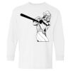 Heavy Cotton Youth Long Sleeve Gildan T-Shirt 5400B Thumbnail