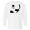 Heavy Cotton Youth Long Sleeve Gildan T-Shirt 5400B Thumbnail