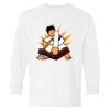 Heavy Cotton Youth Long Sleeve Gildan T-Shirt 5400B Thumbnail