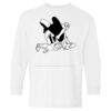 Heavy Cotton Youth Long Sleeve Gildan T-Shirt 5400B Thumbnail