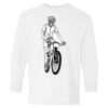 Heavy Cotton Youth Long Sleeve Gildan T-Shirt 5400B Thumbnail