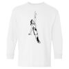 Heavy Cotton Youth Long Sleeve Gildan T-Shirt 5400B Thumbnail
