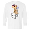 Heavy Cotton Youth Long Sleeve Gildan T-Shirt 5400B Thumbnail