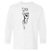 Heavy Cotton Youth Long Sleeve Gildan T-Shirt 5400B Thumbnail