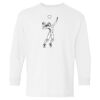Heavy Cotton Youth Long Sleeve Gildan T-Shirt 5400B Thumbnail