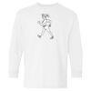 Heavy Cotton Youth Long Sleeve Gildan T-Shirt 5400B Thumbnail