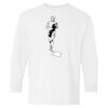 Heavy Cotton Youth Long Sleeve Gildan T-Shirt 5400B Thumbnail