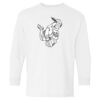 Heavy Cotton Youth Long Sleeve Gildan T-Shirt 5400B Thumbnail