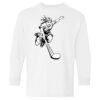 Heavy Cotton Youth Long Sleeve Gildan T-Shirt 5400B Thumbnail