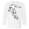 Heavy Cotton Youth Long Sleeve Gildan T-Shirt 5400B Thumbnail