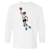 Heavy Cotton Youth Long Sleeve Gildan T-Shirt 5400B Thumbnail