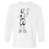 Heavy Cotton Youth Long Sleeve Gildan T-Shirt 5400B Thumbnail