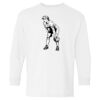 Heavy Cotton Youth Long Sleeve Gildan T-Shirt 5400B Thumbnail