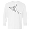 Heavy Cotton Youth Long Sleeve Gildan T-Shirt 5400B Thumbnail