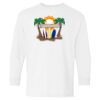 Heavy Cotton Youth Long Sleeve Gildan T-Shirt 5400B Thumbnail