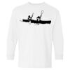 Heavy Cotton Youth Long Sleeve Gildan T-Shirt 5400B Thumbnail