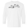 Heavy Cotton Youth Long Sleeve Gildan T-Shirt 5400B Thumbnail